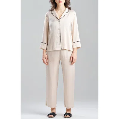 Natori Satin Pajamas In Neutral