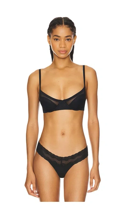 Natori Scope Balconette Contour Underwire Bra In Black