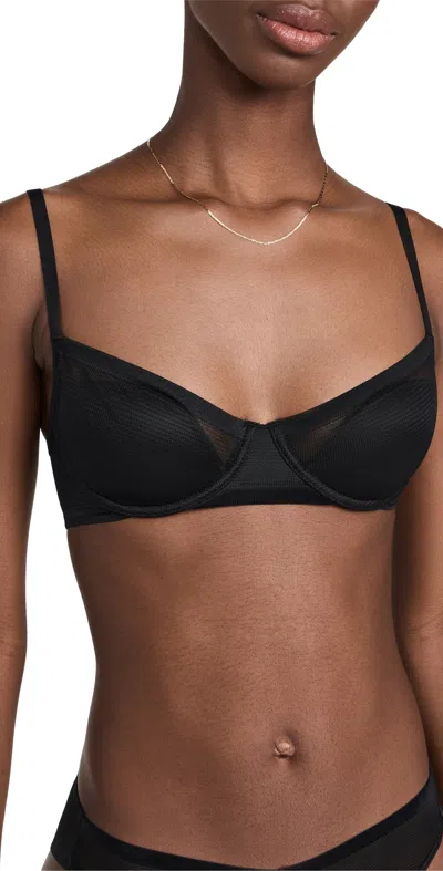 Natori Scope Balconette Contour Underwire Bra Black