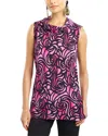 Natori Silk-blend Scroll Top
