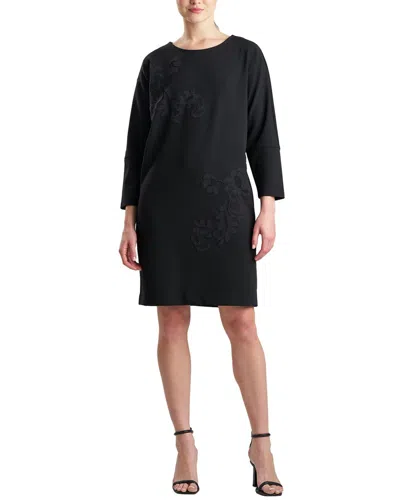 Natori Scuba Crepe Dress In Black