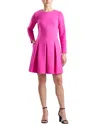 Natori Scuba Crepe Pleated Dress