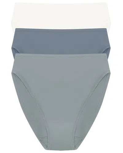 NATORI NATORI SET OF 3 BLISS BARE HIGH CUT BRIEF