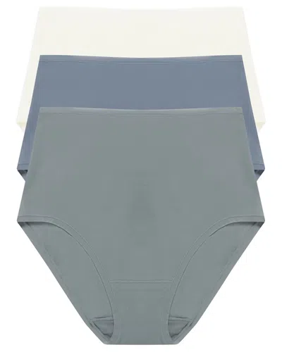 NATORI NATORI SET OF 3 BLISS BARE HIGH WAIST BRIEF