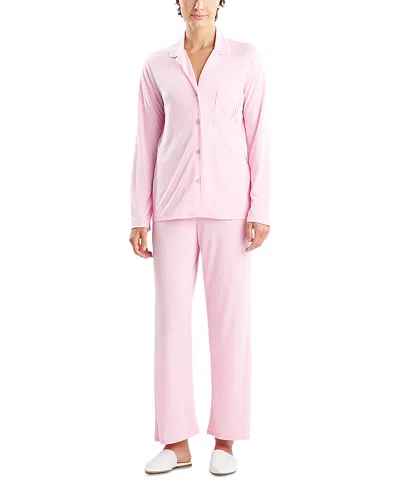 Natori Shangri La Pajama Set In Pink
