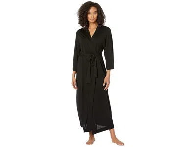 Natori Shangri-la Robe In Black