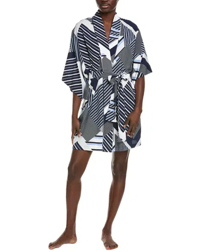 Natori Shima Wrap In Blue