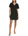 Natori Short Sleeve Sheath Dress In Black