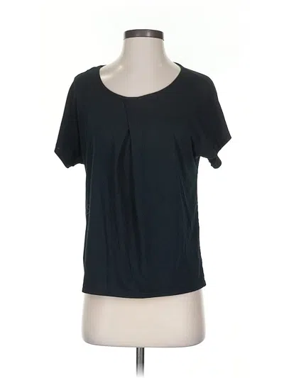 Pre-owned Natori Short Sleeve T-shirt In Black