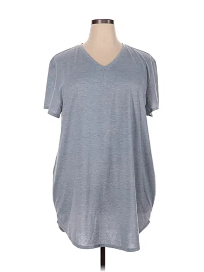 Pre-owned Natori Short Sleeve T-shirt In Gray