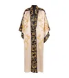 NATORI SILK EMBROIDERED ROBE