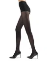 Natori Soft Suede Opaque Tights In Black