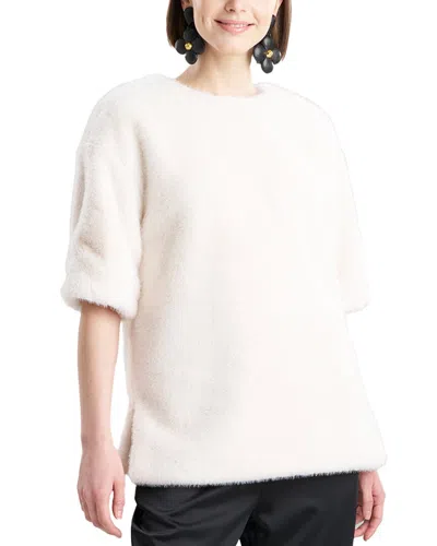 Natori Soft T-shirt Top In White