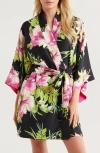 Natori Sonomi Floral Wrap Robe