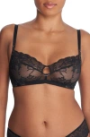 Natori Statement Full Fit Wireless Bra In Black
