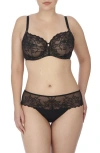 Natori Statement Lace Side Support Bra In Black