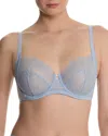 Natori Statement Supportive Lace Bra In Blue