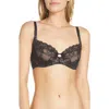 Natori Statement Underwire Bra In Black/caf