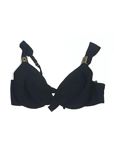 Pre-owned Natori Swimsuit Top Black Swimwear