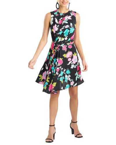 Natori Tangier Printed Silk Georgette Shirtdress In Multi