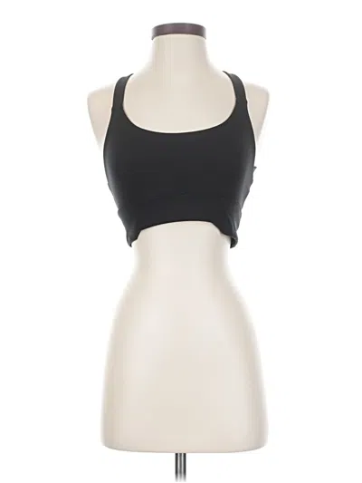 Pre-owned Natori Tank Top Black Halter Neckline Tops