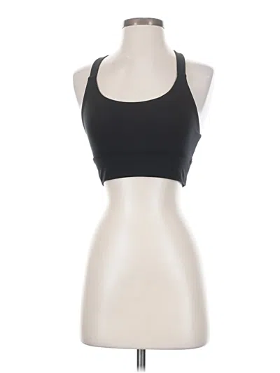 Pre-owned Natori Tank Top Black Halter Neckline Tops
