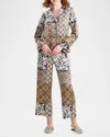Natori Satin Pajama Set In Neutral
