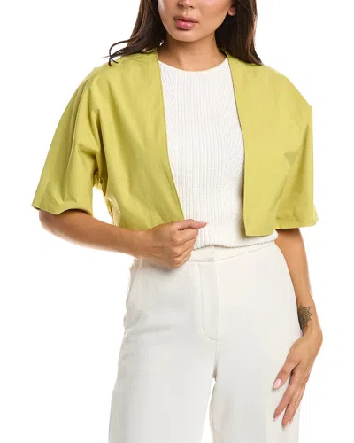 Natori Tech Taffeta Bolero In Yellow