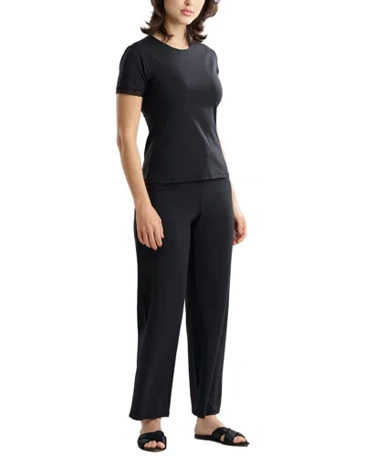 Natori True Bliss T-shirt Pj Set In Black