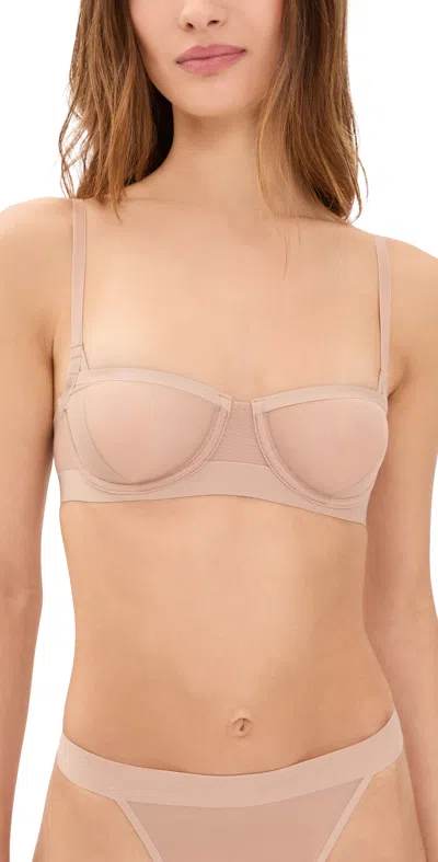 Natori True Zen Balconette Underwire Bra Buff In Animal Print