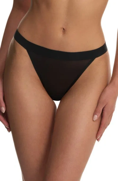Natori True Zen Thong In Black