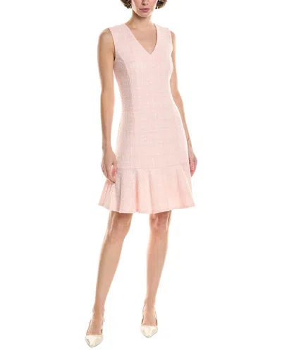 NATORI NATORI TWEED MIDI DRESS