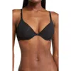 Natori Underwire Front Close Contour Bra In Black