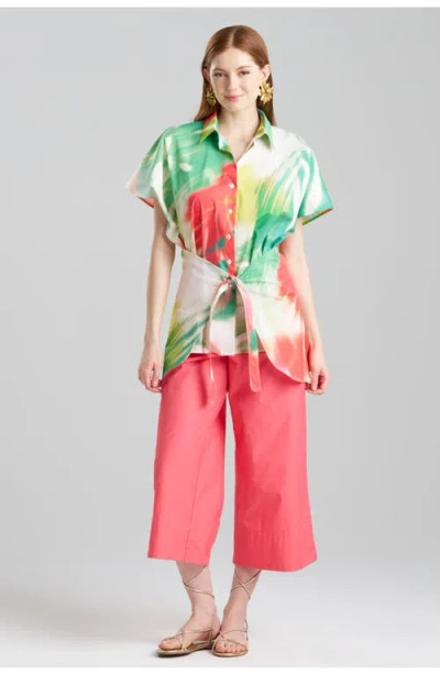 Natori Usami Kimono Wrap Shirt
