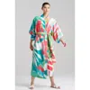 Natori Printed Kimono Sleeve Sleep Robe