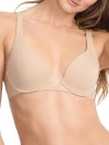 Natori Verge Contour Plunge T-shirt Bra In Cafe