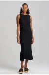 Natori Waves Maxi Dress In Black