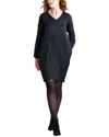 Natori Wedge Dress In Black