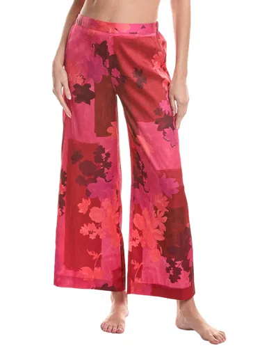 Natori Wide Pant In Pink