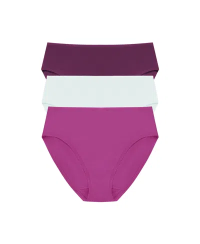 Natori Women's 3-pk. Bliss Bare Cotton Hipster Underwear 774346mp In Multi