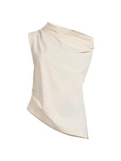 Natori Women's Asymmetric Funnelneck Top In Multi