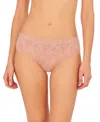 Natori Bliss Allure Lace Girl Briefs In Rose Beige