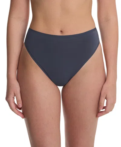 Natori Women's Bliss Bare Cotton High-cut Brief Underwear 772346 In Black