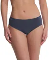 Natori Bliss Bare Cotton Hipster Briefs In Blue