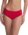 Natori Women's Bliss Bare Cotton Hipster Underwear 774346 In Red