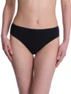 Natori Bliss Bare Cotton Hipster Briefs In Black