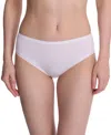Natori Bliss Bare Cotton Hipster Briefs In White