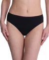 Natori Bliss Bare Cotton Hipster Briefs In Black