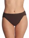 Natori Women's Bliss Cotton French Cut Brief In French Roast