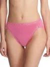 Natori Women's Bliss Cotton French Cut Brief In Pink